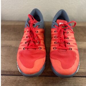 Nike‎ Free 5.0 TR V5 Mens Training Shoes Red Grey 719922-604 Size 11.5
